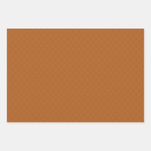 Elegante Navy Rust Art Nouveau Bloemen Inpakpapier Vel (Voorkant 3)