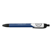 Elegante Navyblauwe Executive met op maat gemaakt Blauwe Inkt Pen (Bodem)