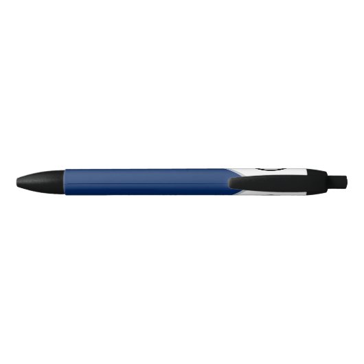 Elegante Navyblauwe Executive met op maat gemaakt Blauwe Inkt Pen (Achterkant)