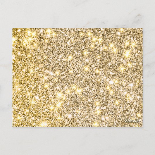 Elegante neon Goud Zwart retro Sweet 16th Verjaard Briefkaart (Achterkant)