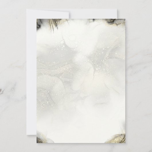 Elegante neon roze marmer Gold Sweet 16th Birthday (Achterkant)