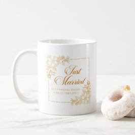 Elegante Net Getrouwd Bruiloft | Mok