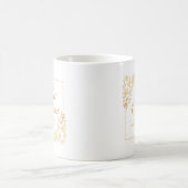 Elegante Net Getrouwd Bruiloft | Mok (Center)