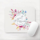 Elegante Net Getrouwd Trouwen | Muismat (Met muis)