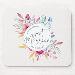 Elegante Net Getrouwd Trouwen | Muismat