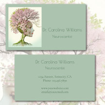 Elegante neurologische professionele bloemige hers