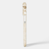 Elegante neutrale bloem telefoonhoes | Luxe botani Case-Mate iPhone Case (Achterkant / Links)