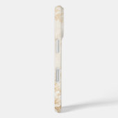Elegante neutrale bloem telefoonhoes | Luxe botani Case-Mate iPhone Case (Achterkant / Rechts)