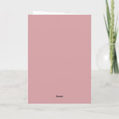 Elegante Neutrale Esthetiek Kaart (Achterkant)