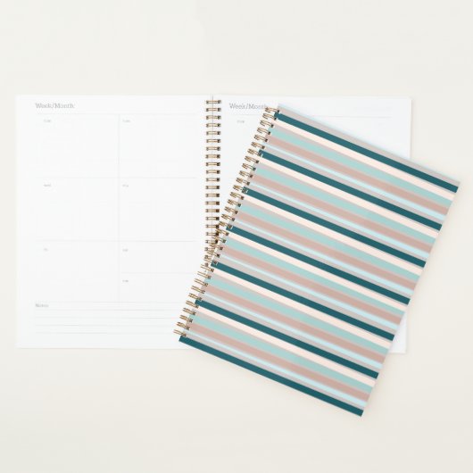 Elegante neutrale lijnen planner (Display)