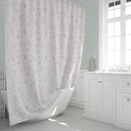 Elegante neutrale Natuur geïnspireerd Douchegordijn