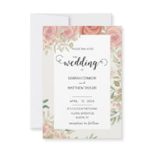 Elegante Neutrale Waterverf Bloemen