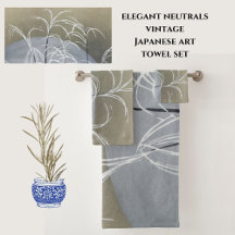 Elegante Neutrals Moderne Minimalistische Japanse 