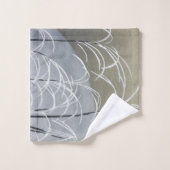 Elegante Neutrals Moderne Minimalistische Japanse  Bad Handdoek (Wasdoekje)