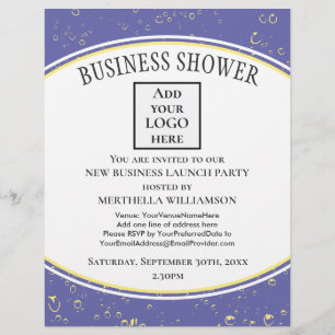 Elegante New Business LOGO Flyer