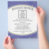 Elegante New Business LOGO Flyer (Hand)