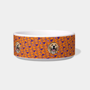 Elegante nieuwe hond-moeder voerbakje