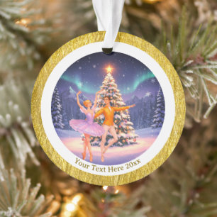 Elegante Notenkraker Ballet Kerst Baljurk Cadeau Ornament