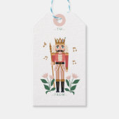 Elegante Notenkraker Ballet Speelgoed Soldaat van  Cadeaulabel (Voorkant)