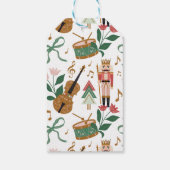 Elegante Notenkraker Ballet Speelgoed Soldaat van  Cadeaulabel (Achterkant)