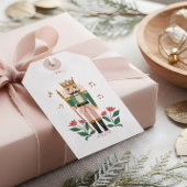 Elegante Notenkraker Ballet Speelgoed Soldaat van  Cadeaulabel