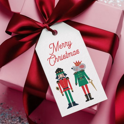 Elegante notenkraker cadeau Labels Cadeaulabel