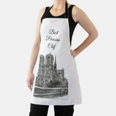 Elegante Notre Dame Beste Parijse Chef Schort (Insitu)