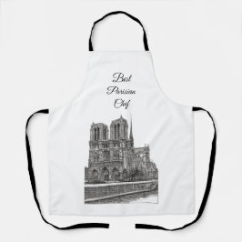 Elegante Notre Dame Beste Parijse Chef Schort