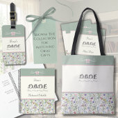 Elegante Oboë Wildflower Repetitierooster Planner