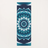 Elegante Oceaan Golf Mandala Yoga Mat (Achterkant)