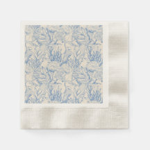 Elegante oceaanblauwe toile