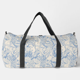 Elegante oceaankleurige toile plunjezak