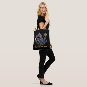 Elegante Octopus Koningin Koninklijke Fantasie Z Tote Bag