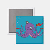Elegante octopusmagneet magneet (Voorkant / Achterkant)