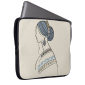 Elegante Oekraïense volkskunst laptophoes Laptop Sleeve (Voorkant Rechts)