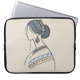 Elegante Oekraïense volkskunst laptophoes Laptop Sleeve