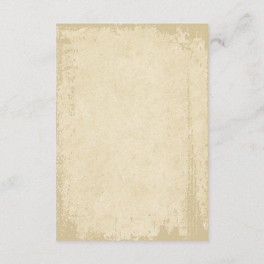 Elegante off-white grunge trouwaccommodaties informatiekaartje (Achterkant)