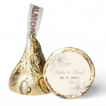 Elegante off witte bloemenbruiloft suiker koekjes