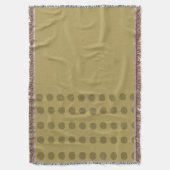 Elegante OldGold Deken (Voorkant Verticaal)