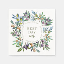 Elegante olijfboomtakken Italiaanse Toscaanse brui