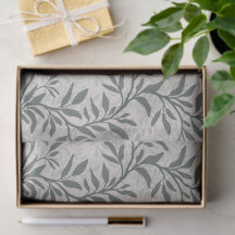 Elegante Olijfgroene Botanische Blad Wijnstok