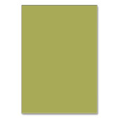 Elegante Olijfgroene Scriptie Bruiloft Kaart (Achterkant)