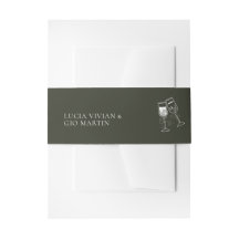 Elegante Olijfhout Groene bruiloft