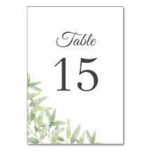 Elegante olijftakken. Botanische zomer bruiloft