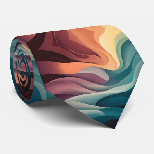 Elegante Ombre Stropdas (Opgerold)