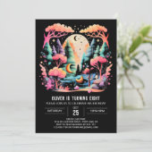 Elegante Online Woodland Verjaardag Kaart (Staand voorkant)