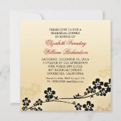 Elegante ontwerp repetitie diner uitnodigingen (Voorkant)