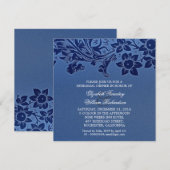 Elegante ontwerp repetitie diner uitnodigingen (Voorkant / Achterkant)