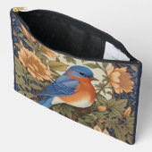 Elegante oostelijke blauwe gaai William Morris geï Etui (Open)