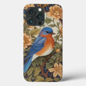 Elegante Oosterse Bluebird William Morris Geïnspir Case-Mate iPhone Case (Achterkant)